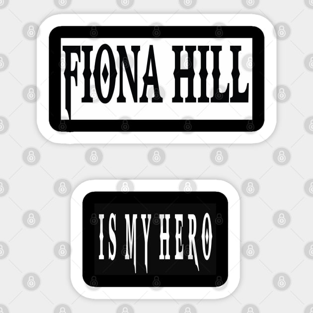 FIONA HILL Sticker by TOPTshirt